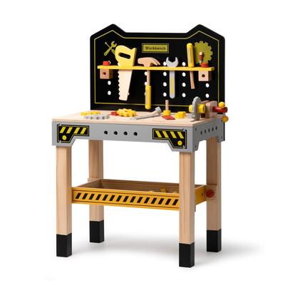 Sanya Carpenter Wood Workbench Set - 19.70 x 12 x 29.9 inch