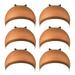 Brown Wig Caps 6Pcs Stocking Caps for Wigs Nylon Wig Caps for Women