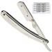 Parker Menâ€™s SR1 Stainless Steel Straight Edge Razor with 5 Parker Platinum Blades