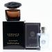 Versace Crystal Noir EDT 5ml and Pour Homme EDT 5ml 2pk Kit