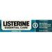 Listerine Essential Care Fluoride Toothpaste Gel-Mint-4.2 oz 2 pk