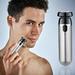 Herrnalise Cost-effective Electric Shaver Rechargeable Waterproof Wet & Dry Shaver Men s Electric Shaver Safety Shaver Razor for Men with Pop-up Trimmer Cordless Rechargeable Mens Razor A