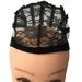2 pcs Wig Caps for Kids with Adjustable Strap Mesh Wig Cap for Wig Making Small Black by