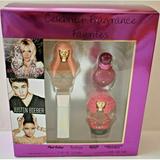 Elizabeth Arden Fragrance Set (Nicki Minaj Justin Bieber and Britney Spears) Celebrity Fragrance 4-Pc Gift Set New)