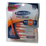 Dentek Easy Brush Cleaners For Plaque Removal 10 Ea 3 Pack