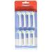 PURSONIC Floss Action Replacement Brush Heads for Oral B - Pack of 8