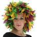 Zucker Feather Products Chandelle Feather Wig - Mixed - Mardigras