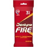 Dentyne Fire Sugar Free Gum (Spicy Cinnamon 16 Piece Pack of 3)