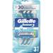 Gillette Sensor3 Cool Men s 3-Bladed Disposable Razor Pack of 3