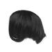 Wig Curly Bang Wigs Hair Retro Extension Resistant Heat Wavy Long Dress Fancy Daily Hairpiece Ladies Carnival Short