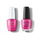 OPI GelColor & Nail Lacquer Polish COMBO Set [ Pink Bling and Be Merry ] Jewel Be Bold Collection Winter 2022 * BEAUTY TALK LA*