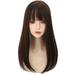 Synthetic Hair Wigs Bangs Hair Girl Cosplay Wig Natural Faux Hair Fiber