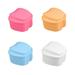 Teeth Denture Fake Box Travel False Basket Bath Case Storage Holder Cup Strainer Soaking Holde Dental Soak Container