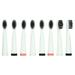 Sonic-FX Replacement Electric Toothbrush Head | Nylon Bristles Sonic Brush Heads (White Pack of 8)