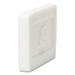 Good Day TD400050 #1/2 Unwrapped Amenity Bar Soap - Fresh Scent (1000/Carton)