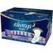 Product of Always Extra-Heavy Overnight Maxi Pads with Flexi-Wings 54 ct. - Maxi Pads Bulk Savings