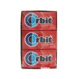 Orbit Strawberry Sugarfree Gum (Pack of 12) - 14 sticks