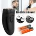 Cordless Electric Shaver For Men Beard Shaving Trimmer Battery Operated Hair Trimmer Multifunctional Dual Head