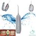 Tooth Pride Cordless Portable Water flosser - Water Safe Dental Oral Irrigator with Foldable Nozzle Head - Powerful Upgraded Water Pressure with Copper Motor Smart Chip Technology