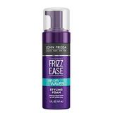 John Frieda Frizz Ease Dream Curls Air Dry Waves Styling Foam Curl Defining Frizz Control Hair Product for Curly and Wavy Hair 5 Ounce