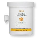 Gigi Brazilian Bikini Wax - Microwave Formula - 8 oz - Pack of 1 with Sleek Comb