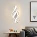Modern Wall Sconce 16W Wall Mount Lights Aluminum Wall Lamp for Living Room Bedroom Hallway Decor - White warm light