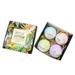 HSMQHJWE Urban Skin 4 Of Bath Bubbl Dried Ball Flower Gift Bath Ball Pieces Oil Box Personal Skin Care Balancing Moisturizer