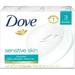 Dove Sensitive Skin Beauty Bar Unscented 3.17 oz bars 3 ea (Pack of 4)