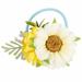 HSMQHJWE Thin Large Hair Ties Children s Simulated Flower Hair Circle Wind Flower Headband Simple And Fresh Children s Hair Rope Hair Circle Bow Elastics Hair Ties Stretchy Rubber Hair Elastic Organi