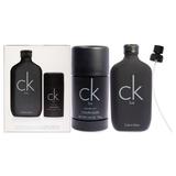 CK Be by Calvin Klein for Unisex - 2 Pc Gift Set 6.7oz EDT Spray 2.6oz Deodorant Stick