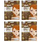 Yes to Coconuts Moisturizing DIY Powder-to-Clay Single-Use Mask 0.25 oz (Pack of 4)