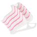 OUNONA 100pcs Plastic Dental Floss Stick Nylon Wire Portable Teeth Care Cleaner Cleaning Tools Set (White and Pink)