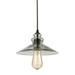 Elk Home 9-Inch Wide Hammered Glass Pendant Oil Rubbed Bronze