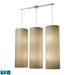 Elk Home - Fabric Cylinders - 114W 12 LED Round Pendant in Modern/Contemporary