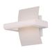Et2 E41312-Wt Alumilux 1 Light Led Wall Sconce - White