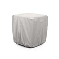 Covermates Air Conditioner Cover - Heavy-Duty Polyester Weather Resistant Elastic Hem AC & Equipment-Ripstop Grey