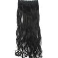 LELINTA 24 Women Ladies Long Curly 5 clips one piece 3/4 Full Head Clip in Hair Extensions