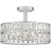 Quoizel Coffman 3-Light 14 Ceiling Light in Polished Nickel