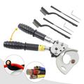 High Hardness Gear Cable Cutter Ratcheting Wire Cutting Tool Retractable Handle J40a Ratchet Cable Cutting Hand Tool 1 Gear Ratcheting Wire Cutter Up To 300mmÂ²