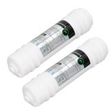 FAGINEY 2 Pcs Water Filter 10in PP Cotton Quick Connection Universal Water Replacement Filter PP Cotton Water Filter Replacement Water Filter