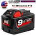 3x Battery 9000mAh For Milwaukee M18 Lithium XC 9.0Ah Extended Capacity Pack 48-11-1890