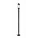 1 Light Outdoor Post Mount Lantern in Period Inspired Style 9 inches Wide By 94 inches High Bailey Street Home 372-Bel-3173935