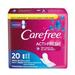 Carefree Acti-Fresh Body Shape Regular Pantiliners Unscented 20 Ea 2 Pack