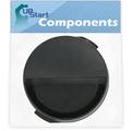 2260502B Refrigerator Water Filter Cap Replacement for KitchenAid KSRG22FTBL00 Refrigerator - Compatible with WP2260518B Black Water Filter Cap - UpStart Components Brand