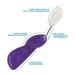 RADIUS Toothbrush Big Brush with Replaceable Head Left Hand Soft in Purple Galaxy BPA Free and ADA Accepted Designed to Improve Gum Health and Reduce The Risk of Gum Disease
