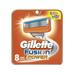 Gillette Fusion Power Refill Blade Cartridges 8 Count + 3 Count Eyebrow Trimmer