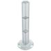 Azar Displays 700223-CLR Clear Four-sided 4 W x 36 H Pegboard Tower with Revolving 14.5 Base