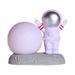 Ornaments Baby Portable Silicone Battery Night Light Silver 1 Pc Ideal Holiday Gift For Lovers Home Decoration Astronaut