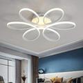 TFCFL Modern Chandelier Lamp LED Ceiling Light Flower For Living Dining Room Bedroom