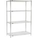 Nexel ESD Wire Shelving Starter - 5 Tier - 48 W x 18 D x 63 H